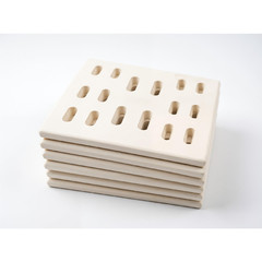 Homesicker Replacement Ceramic Radiant Flame Tamer Heat Plate For Bakers And