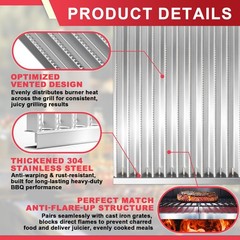 17 Inch Emitter Plates Cooking Grates Charbroil TRU-Infrared 463642316