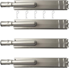 4 Pack Heavy Duty Cast Stainless Steel Grill Burner for Bull, Grill Replacement