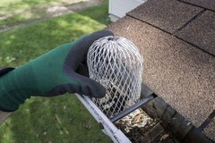 Non-Corrosive 3 Inch Gutter Guard Set – Quick Install Aluminum Drain Protectors