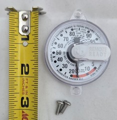 Lot of 5 Screw In Propane Horizontal Tank Sight Gauge Dial Remote Ready W/Screws