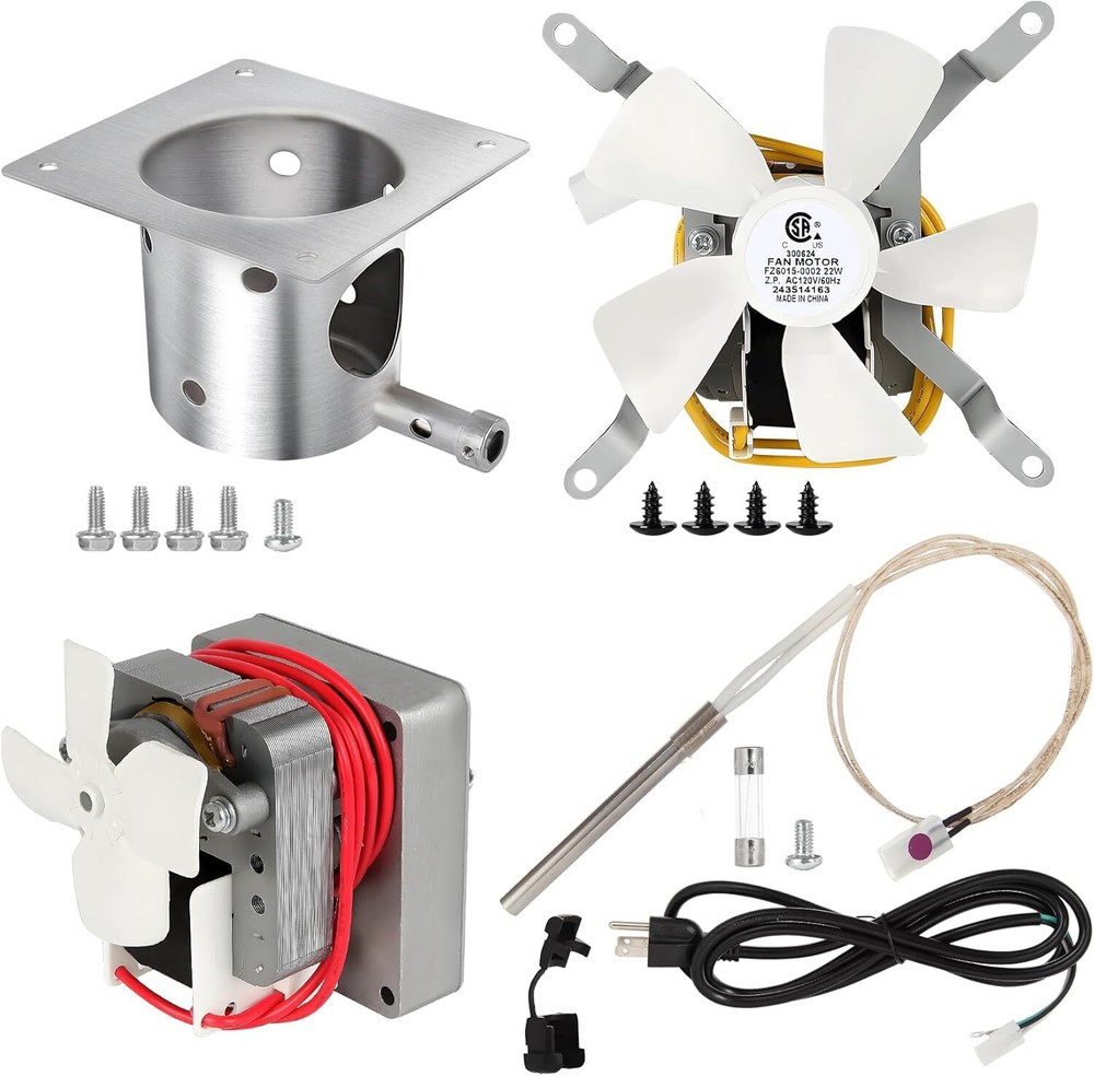 Complete Replacement Parts Kit for Pit Boss and Traeger, Auger Motor, Grill Indu