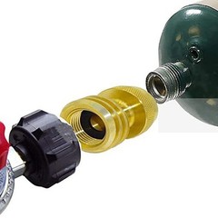 High quality Solid Brass Propane Tank Adapter for Grill Bottle Conversion