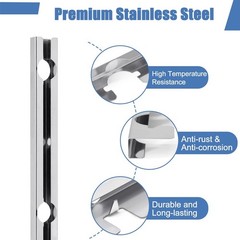 Stainless Steel Carryover Burner for Gas Grill – Fits Broil King Signet 320 & Mo