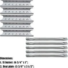 Direct Store Parts Kit DG194 Replacement for Master Forge 5 Burner Gas Grill…