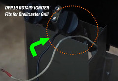 DPP-19 Rotary Piezo Igniter Kit for Broilmaster P/D Series Grills