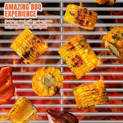 1 PCS 40901 Steel Wire Cooking Grid Rock Grates For BBQ Grillware 14×24 3/8″