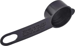 2 Stylish Black Propane Dust Caps – Reliable Thread Protection for Tanks