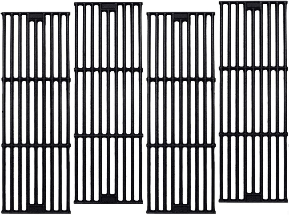 C6505A(4-Pack) 19 3/4″ Cast Iron Cooking Grid Grates Replacement for Chargriller