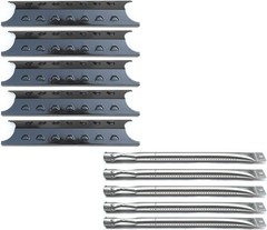 Grill Burner Heat Plate Replacement Kit for Master Forge 5 Burner Gas Grill