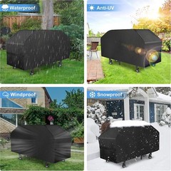 All Weather Griddle Cover for 36 Inch BBQ Grill Windproof and Waterproof Design