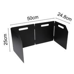 Compact Design Windshield for Camping Perfect for Storing and Transporting