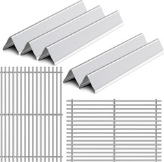 17.4” Grill Grates Replacement for 7536 7525 Weber Spirit Grill E-310 E-320 300