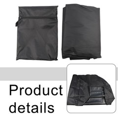 All Weather Grill Cover 600D Oxford Cloth for 147x61x122cm Outdoor Grill