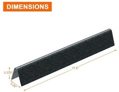 17.5″ Flavorizer Bars & Heat Deflector for Weber Genesis E310 S310 Series Grills