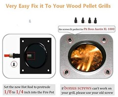 Pellets Grill Igniter Rod Firebox Replacement Combo For Pit Boss Smoker Parts