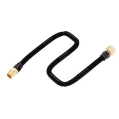 1Pc Flexible Gas Line Connector Kit 1/2″ x 24″ Gas Propane Fireplace Pit Parts