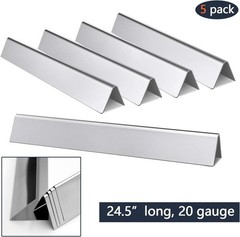 Hongso 65944 65935 24.5 Inch Stainless Steel Flavorizer Bars Grill for Weber