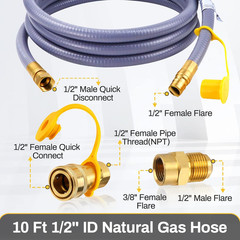 97352 98523 Natural Gas Conversion Kit for Monument Grills Model 41847NG 77352NG