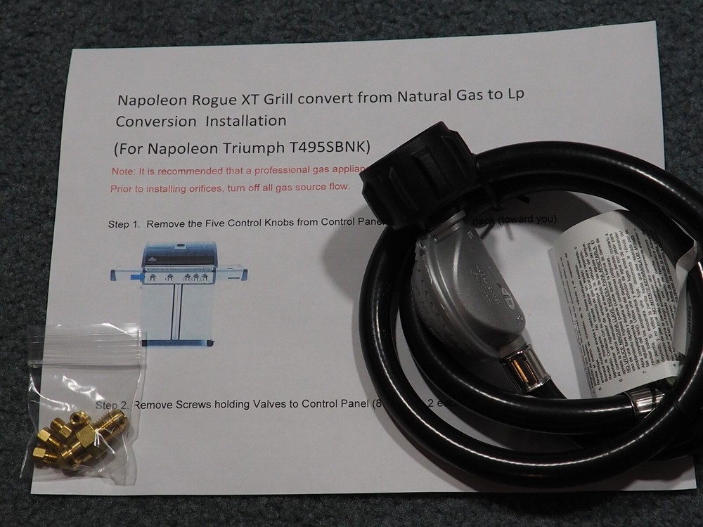 Natural Gas to LP Conversion Kit for Napoleon Triumph T495SBNK
