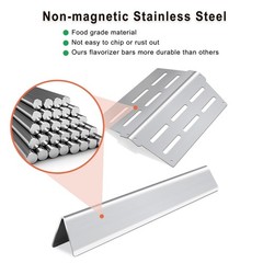 Stainless Steel Flavorizer Bars & Heat Deflector for Genesis 300 Series Grills