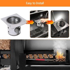 Hisencn Fire Burn Pot Replacement Parts for Pit Boss Pro