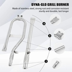 4 Burner Grill Replacement Parts for Dyna-Glo DGH450CRP DGH450CRP-D DGH450CRN DG