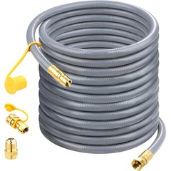48 ft 1/2″ Natural Gas Hose with 3/8″ Quick Connect Fittings Propane Gas Hose