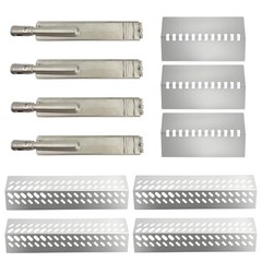 4-Pack 16516 Stainless Steel Burners 16 1/8″, 4-Pack 16631 Flame Tamers