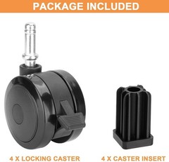 Locking Caster w/Insert Weber Genesis 300 Grill Parts Genesis E310/320 4PCS