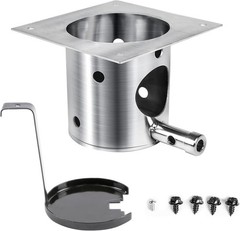 SUS304 Stainless Steel Fire Burn Pot Replacement Parts for Traeger and Pit Boss