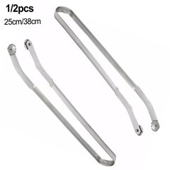 Heavy Duty Stainless Steel Tongs for BBQ Perfect for Sausages and Hot Dogs