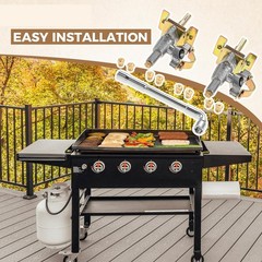 2Pack Gas Control Valve For 36″ Blackstone Tabletop Griddle 2 /4 Burner Gril