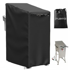 Fryer Cover for Bayou 700-701 Deep Fryer,Heavy Duty 600D Oxford Waterproof an…