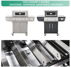 Cuisinart 2556 Grill Replacement Parts – Burner & Heat Plate for GAS9556AS