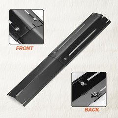 4 PCS Universal Adjustable BBQ Grill Heat Tent Plate Shield 11.7 To 21 Inch