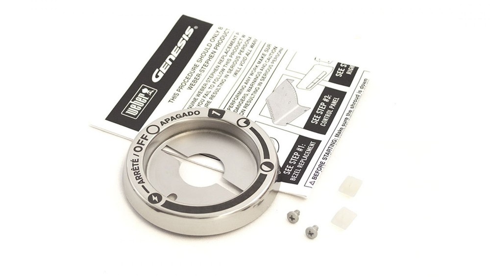 Weber Grill Part # 67751 – Bezel Front Cntrl Gen 07 Usa Bb