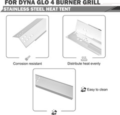 Heat Plates for Dyna Glo DGH474CRP DGX440SGP DGH485CRP DGF481CRP