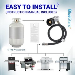 25″ Hose and Regulator Kit for Weber Spirit II, E310, E320, Genesis II 210/300