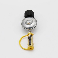 Versatile Propane Grill Regulator with 1/4″ Quick Connect – 20-50lbs Adapter