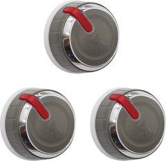 Grill Control Knobs Replacement for Weber 66753 Genesis II LX 240 340 440 640