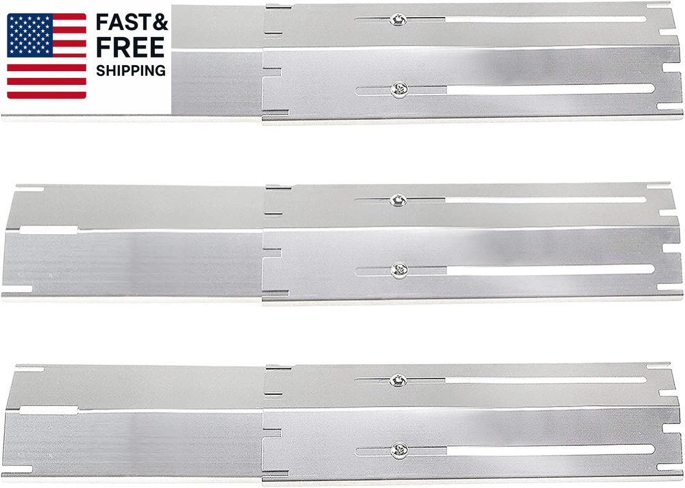 Universal Stainless Steel Heat Plate Shield Flame Tamer Replacement for Brinkman