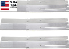 Universal Stainless Steel Heat Plate Shield Flame Tamer Replacement for Brinkman