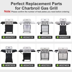 Grill Replacement Parts Charbroil Performance 5 Burner 463347519 463347518