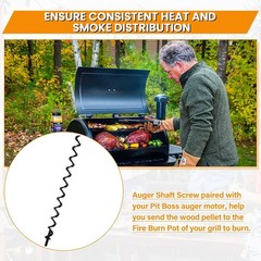 23″ Auger Shaft Screw Replacement Parts for Pit Boss 1000 and 110