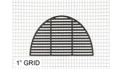 Big Green Egg Grill Part # 121233 – Cooking Grid, Cast Iron, Sold in Halves