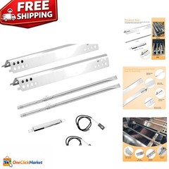 Stainless Steel Grill Parts Kit for Charbroil 2-Burner Models 463625217/219