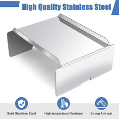 Heat Baffle Diffuser BCA012 for Traeger Pro 22/34 Pit Boss Z Grill Flame Tamer