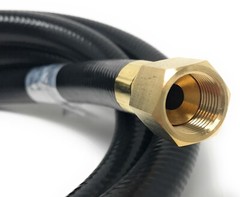 6′ LP Propane Gas Hose Pressure Washer Hose Air Hose Assembly 3/8″ Female Flare