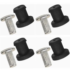 FOR WEBER SUMMIT GRILL SILICONE LID BUMPER SET RPLS# 70339 W